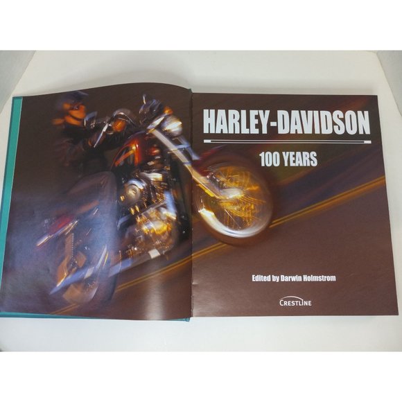 Harley-Davidson 100 Years 2004 Hardcover Table Collector Reading Motorcycle Book - Picture 3 of 4
